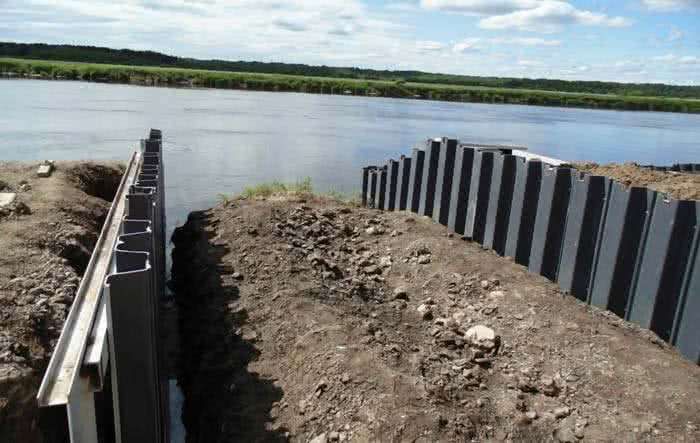 Строительство пирса